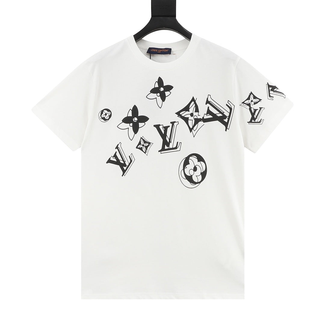 Louis Vuitton monogram print short-sleeved shirt