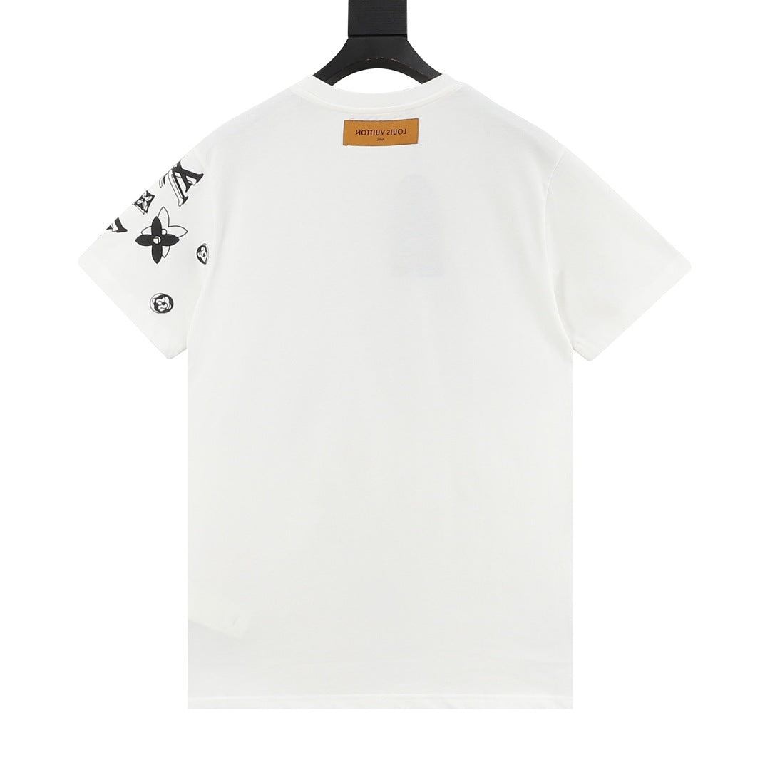 Louis Vuitton monogram print short-sleeved shirt