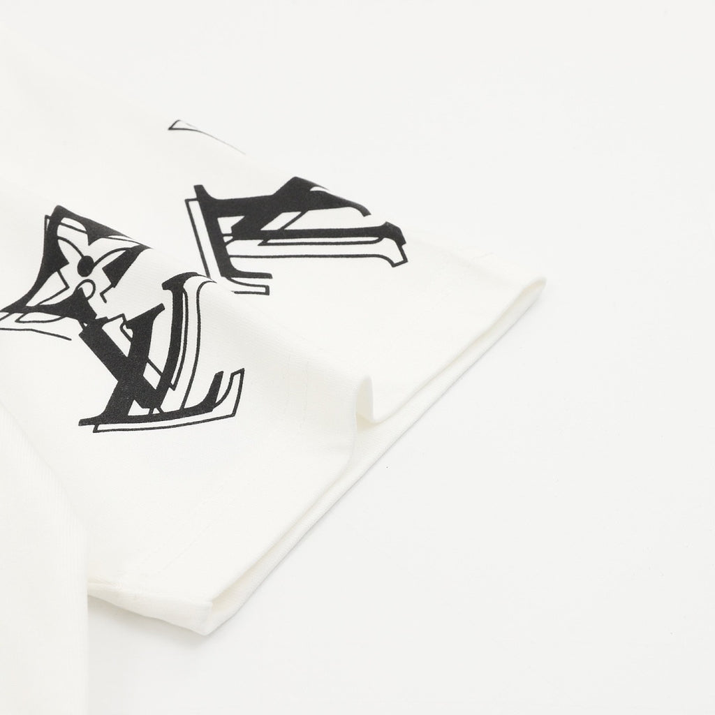 Louis Vuitton monogram print short-sleeved shirt