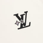 Louis Vuitton Short-Sleeve T-Shirt with Star-Motif and Embroidered LV Logo