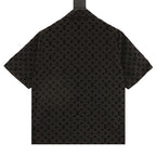 Louis Vuitton New Mulberry Silk Short-Sleeve Top