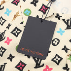 Louis Vuitton Printed Mulberry Silk Short-Sleeve Shirt