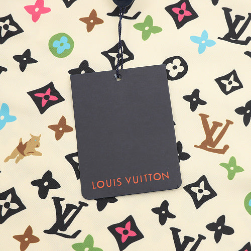 Louis Vuitton Printed Mulberry Silk Shorts