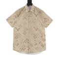 Louis Vuitton Khaki All-Over Print Shirt