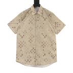 Louis Vuitton Khaki All-Over Print Shirt