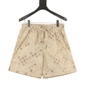 Louis Vuitton Khaki All-Over Print Shorts
