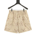 Louis Vuitton Khaki All-Over Print Shorts