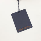 Louis Vuitton Blue Logo-Embroidered Shorts