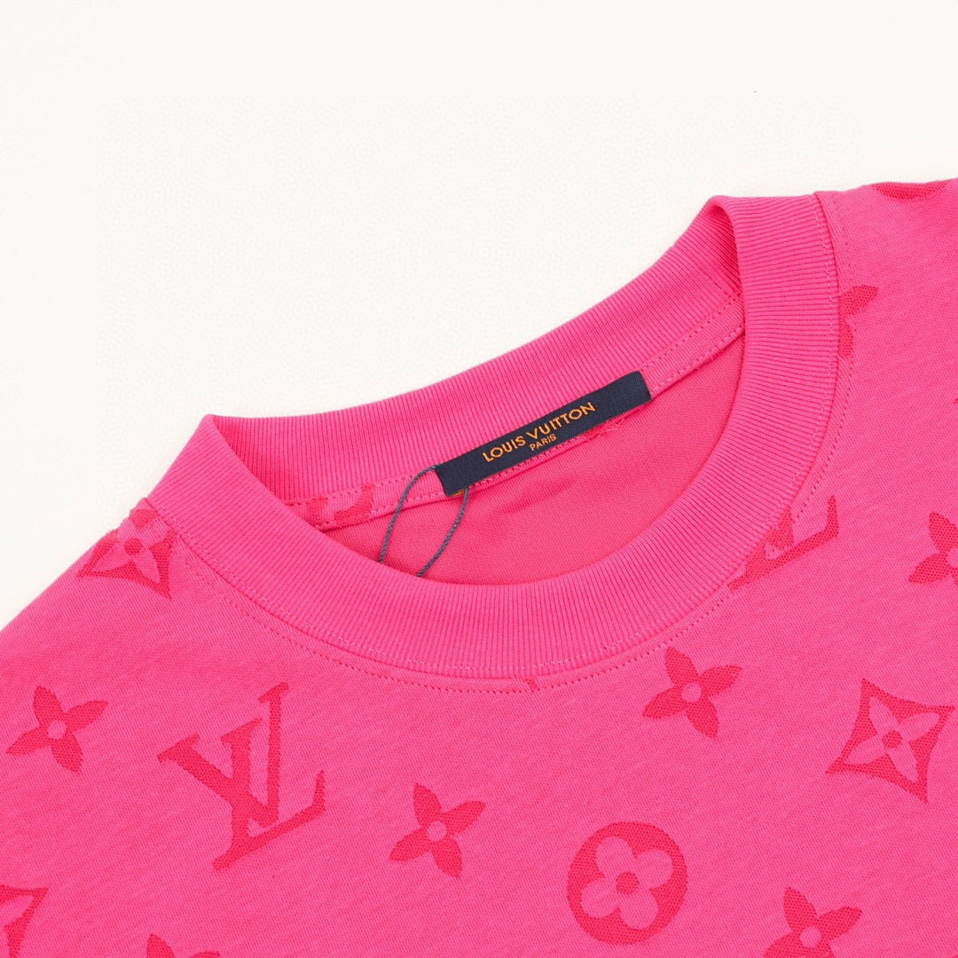 Louis Vuitton monogram short-sleeved shirt