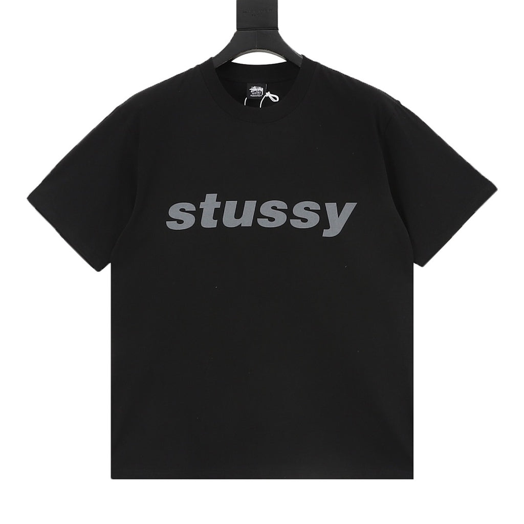 Stussy Loose-Fit All-Over Skull Print T-Shirt