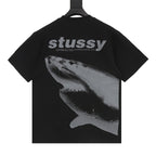 Stussy Loose-Fit All-Over Skull Print T-Shirt