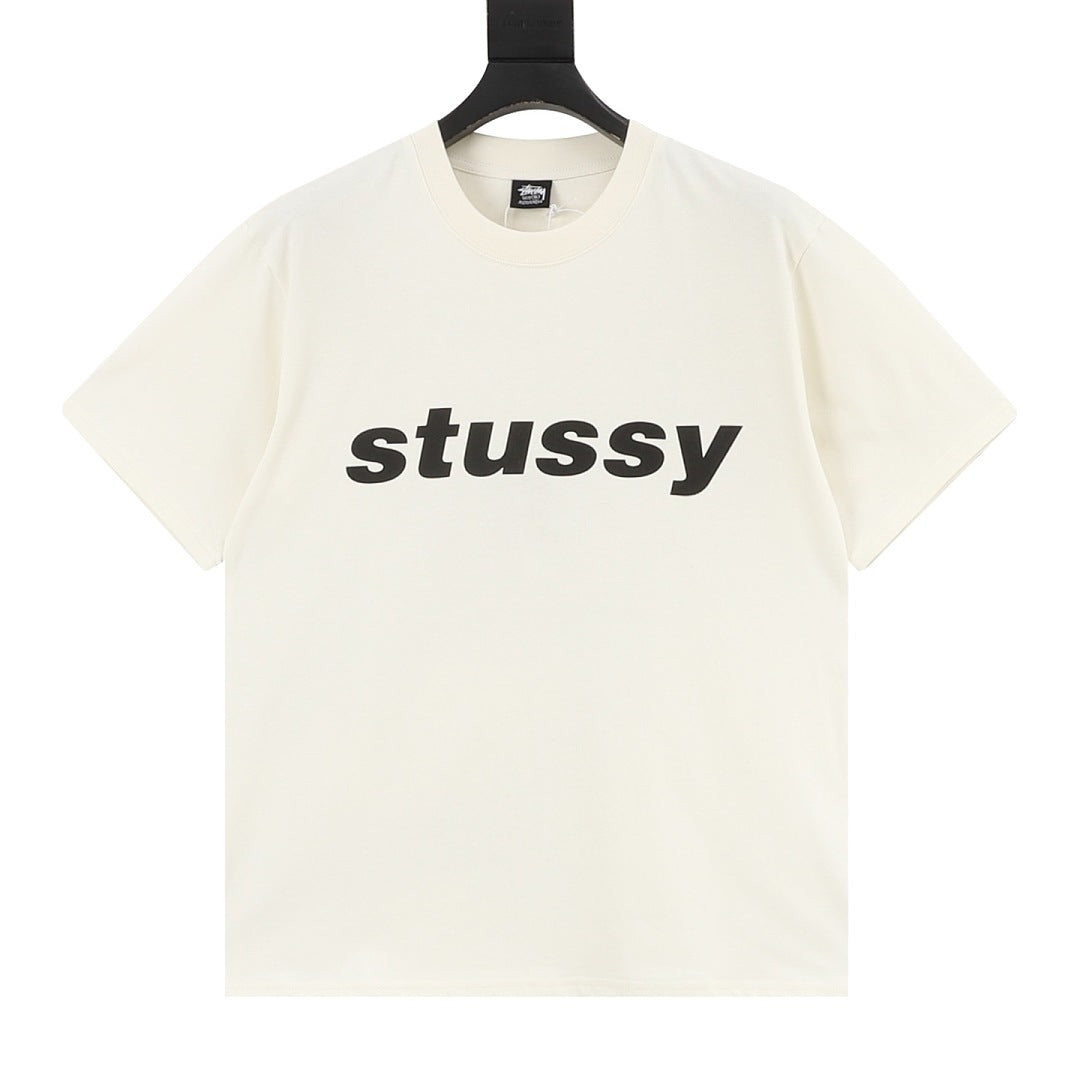 Stussy Loose-Fit All-Over Skull Print T-Shirt