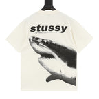 Stussy Loose-Fit All-Over Skull Print T-Shirt