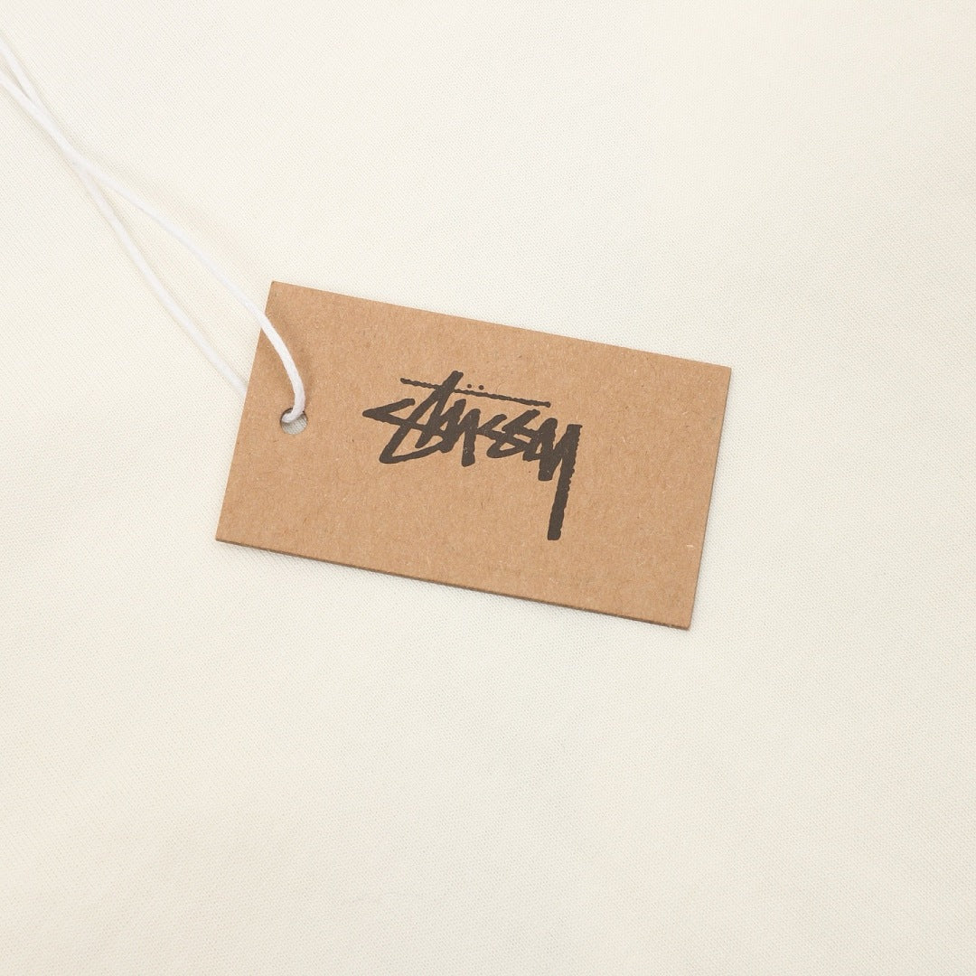 Stussy Loose-Fit All-Over Skull Print T-Shirt