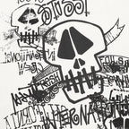Stussy Loose-Fit All-Over Skull Print T-Shirt