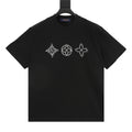 Louis Vuitton Monogram Flower & Bead Embroidered Short-Sleeve Shirt