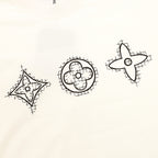 Louis Vuitton Monogram Flower & Bead Embroidered Short-Sleeve Shirt
