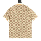 Gucci Double G All-Over Logo Jacquard T-Shirt