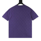 Louis Vuitton Monogram Jacquard Knit Short-Sleeve Top