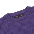 Louis Vuitton Monogram Jacquard Knit Short-Sleeve Top