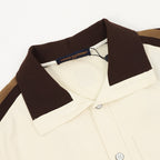 Louis Vuitton Shoulder-Striped Embroidered Shirt
