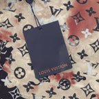 Louis Vuitton All-Over Print Washed Denim Shorts