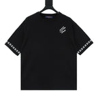 Louis Vuitton Letter Jacquard Knit T-Shirt with Cuff Detail