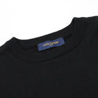 Louis Vuitton Letter Jacquard Knit T-Shirt with Cuff Detail
