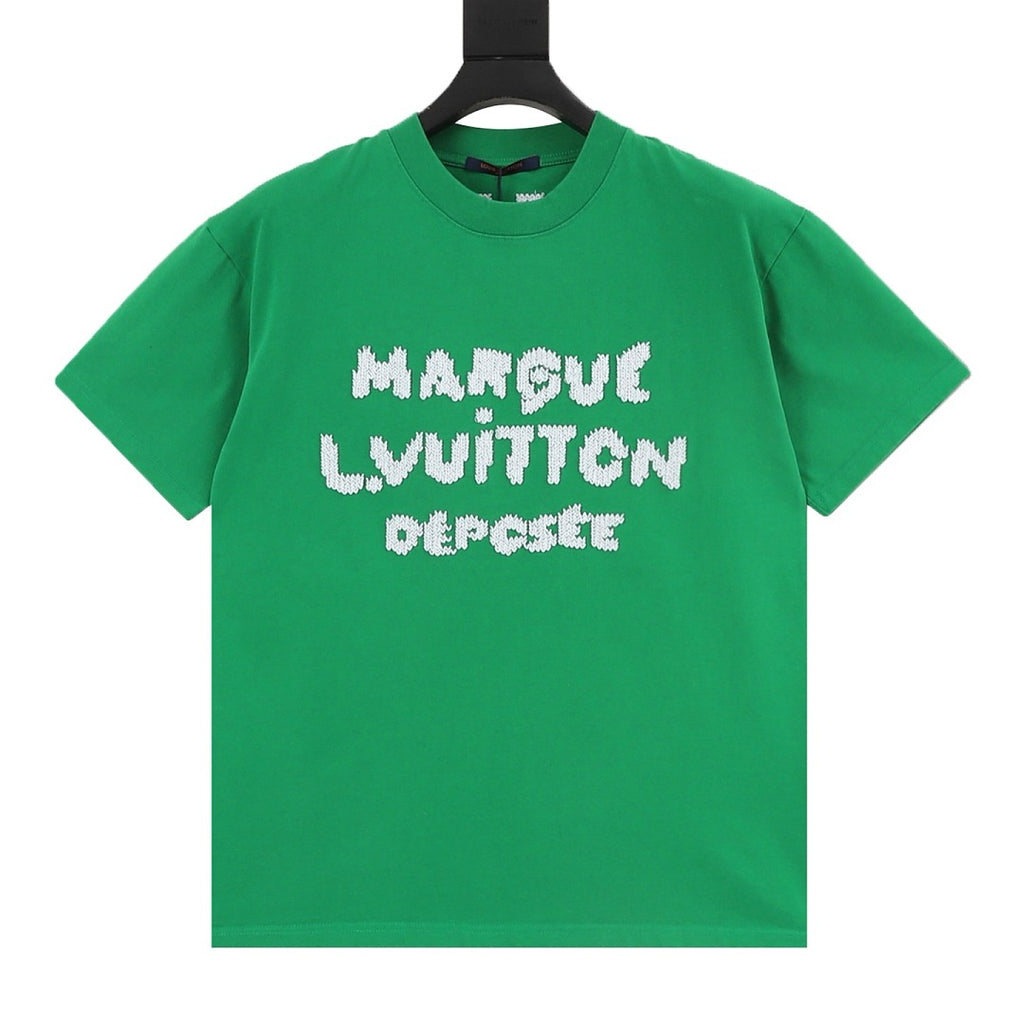 Louis Vuitton Embroidered Short-Sleeve Top