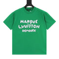 Louis Vuitton Embroidered Short-Sleeve Top