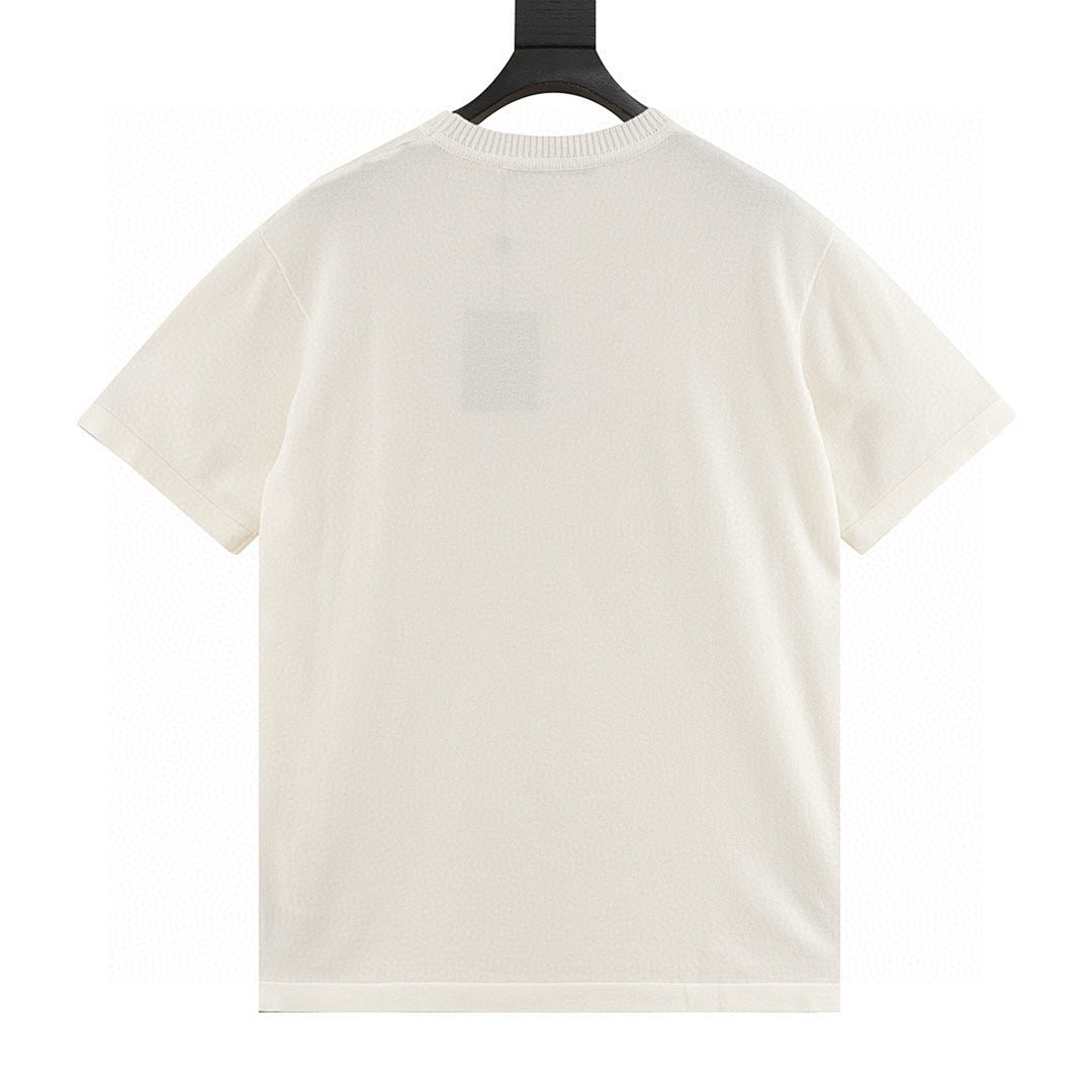 Louis Vuitton Rope-Embroidered Knitted T-Shirt