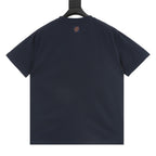 Louis Vuitton Denim Patchwork & Embroidery Short-Sleeve Shirt