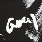 Gucci Ink-Brush Stroke Graffiti Lettering Short-Sleeve T-Shirt