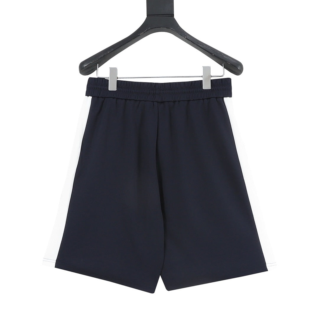Gucci Color-block Embroidered Logo Shorts