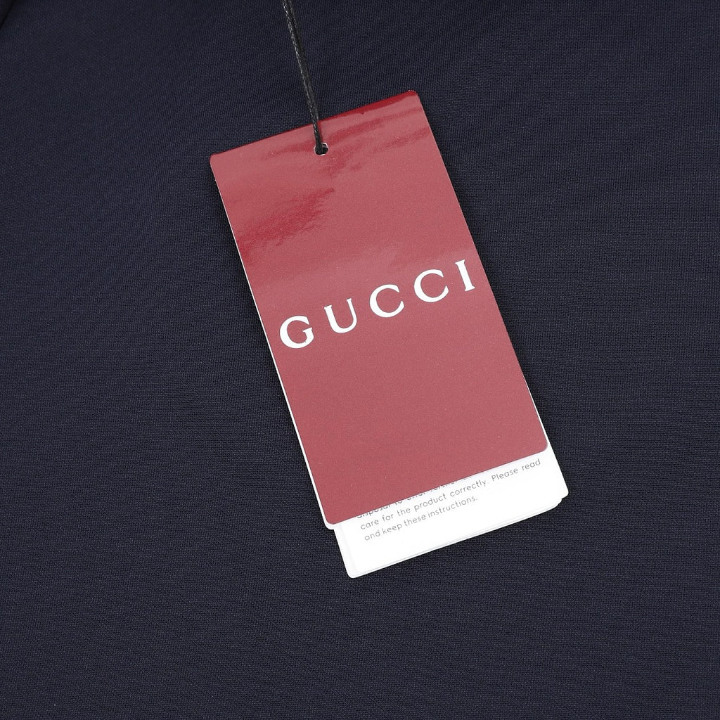 Gucci Color-block Embroidered Logo Shorts