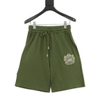 Louis Vuitton Embroidered Patch Damier Shorts