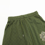 Louis Vuitton Embroidered Patch Damier Shorts