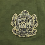 Louis Vuitton Embroidered Patch Damier Shorts