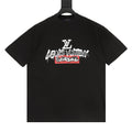Louis Vuitton x Supreme Collaboration Logo Graffiti T-Shirt