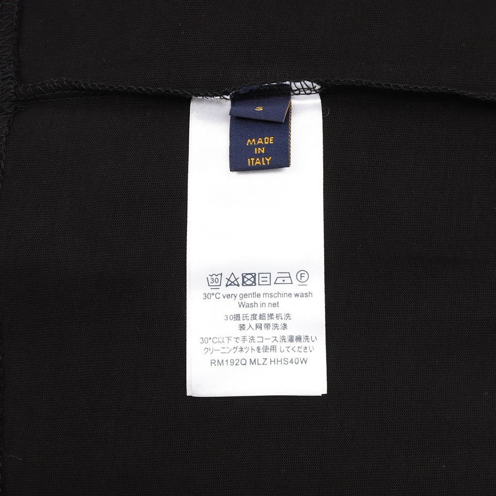 Louis Vuitton x Supreme Collaboration Logo Graffiti T-Shirt