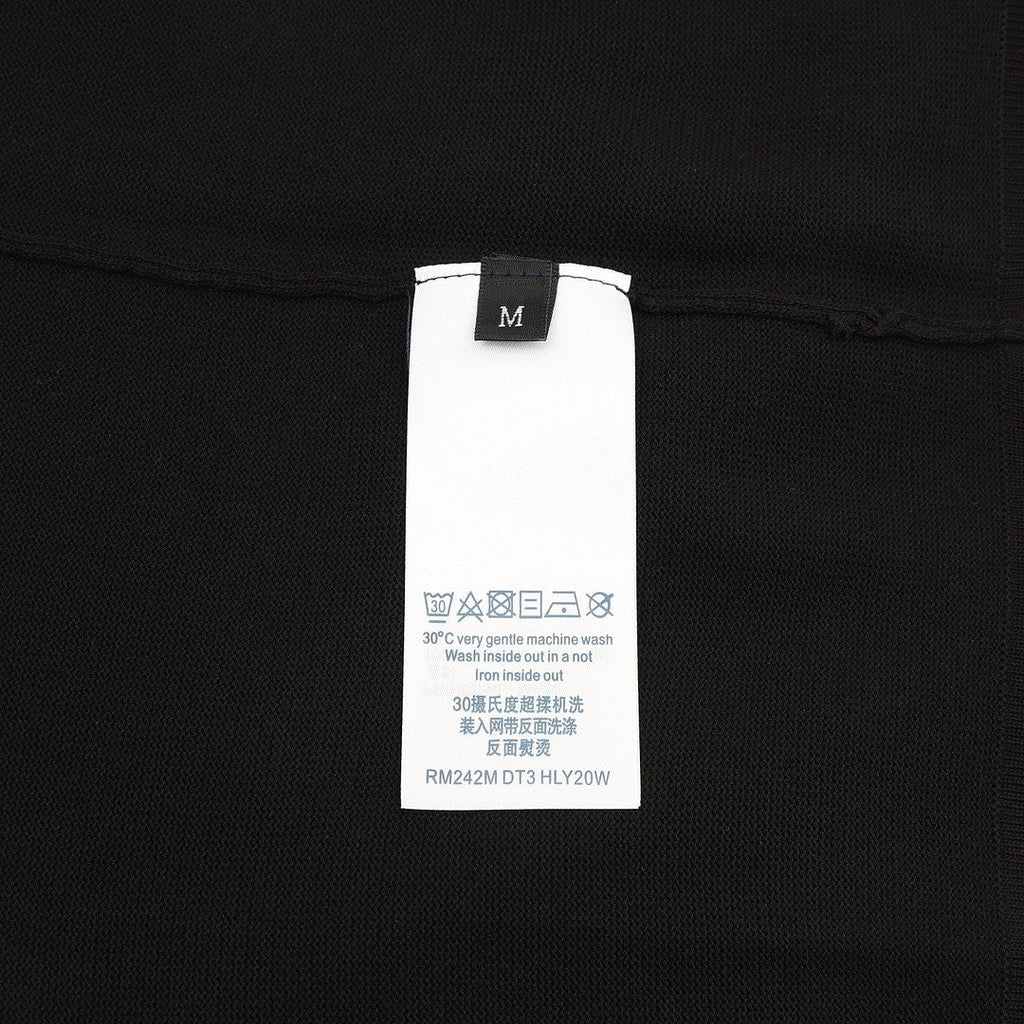 Louis Vuitton Monogram Shadow Jacquard Knit Short-Sleeve T-Shirt