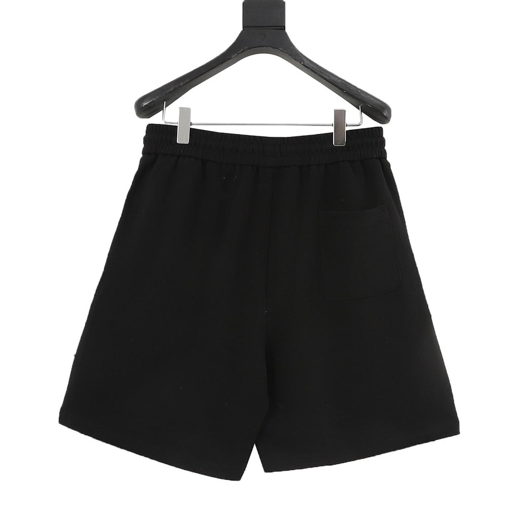 Louis Vuitton Double-Logo Embroidered Shorts