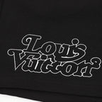 Louis Vuitton Double-Logo Embroidered Shorts