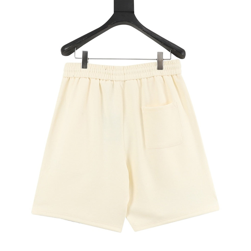 Louis Vuitton Double-Logo Embroidered Shorts