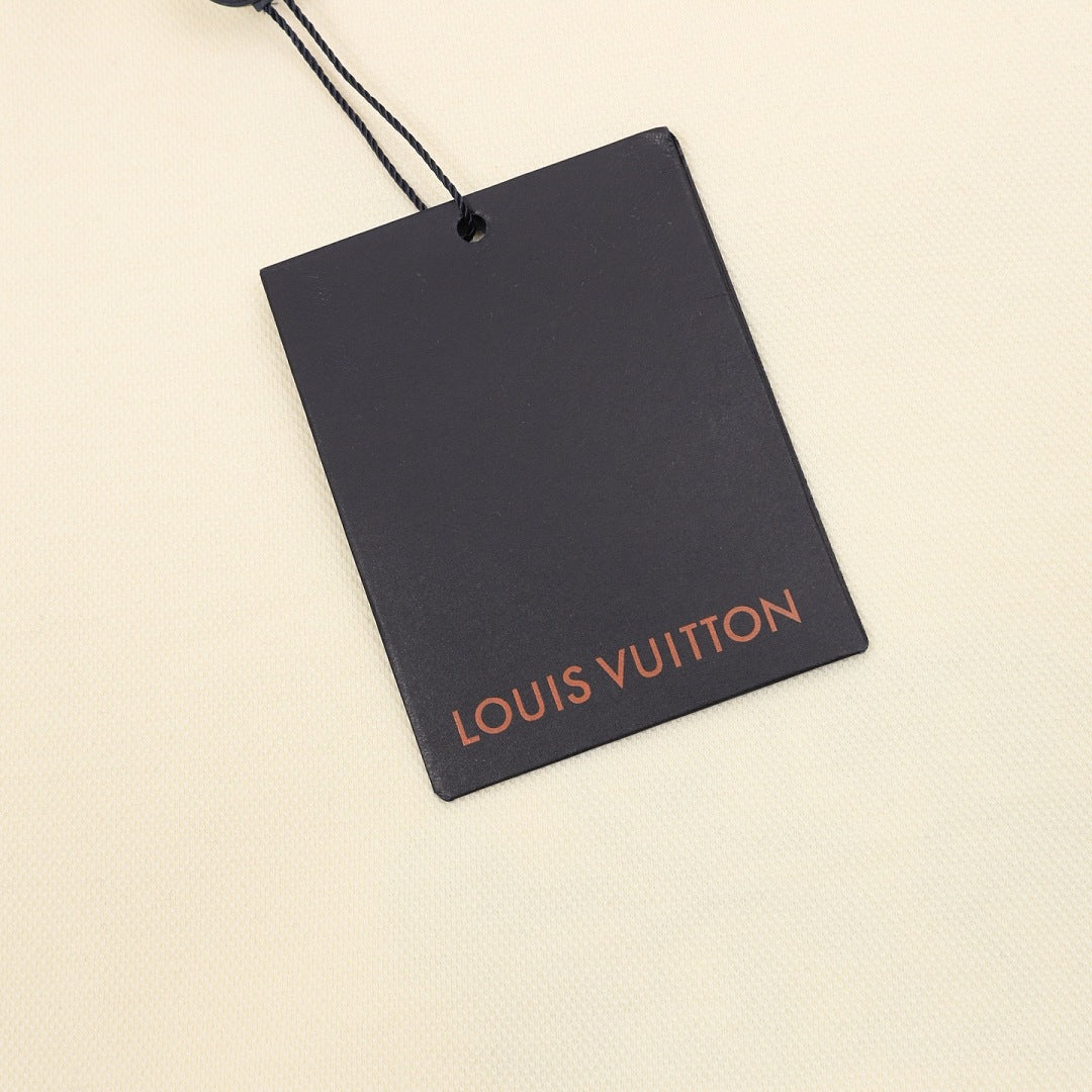 Louis Vuitton Double-Logo Embroidered Shorts