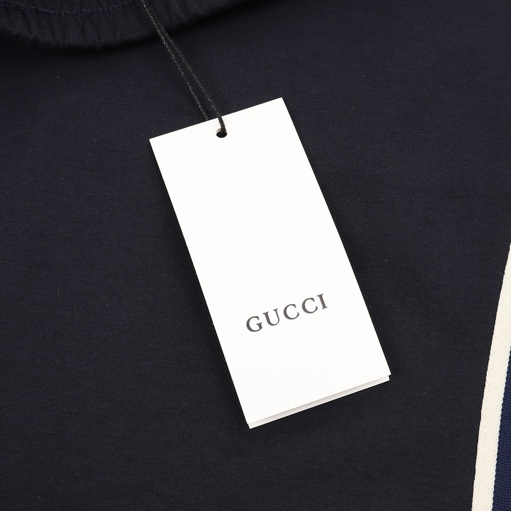 Gucci Side Webbing & Lettering Athletic Shorts