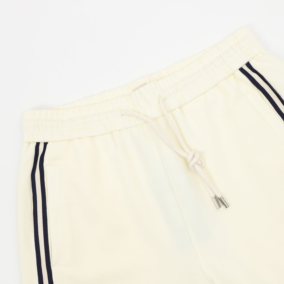 Gucci Side Webbing & Lettering Athletic Shorts