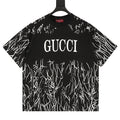 GUCCI 2026 New Arrival: All-Over Digital Print Twig Motif T-Shirt