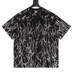 GUCCI 2026 New Arrival: All-Over Digital Print Twig Motif T-Shirt