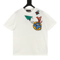 Louis Vuitton Airplane Jacquard Knit Short-Sleeve Top
